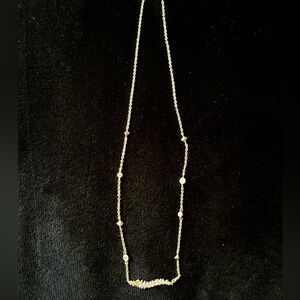 Kendra Scott Kim Centipede Crystal CZ Pendant Necklace, Gold